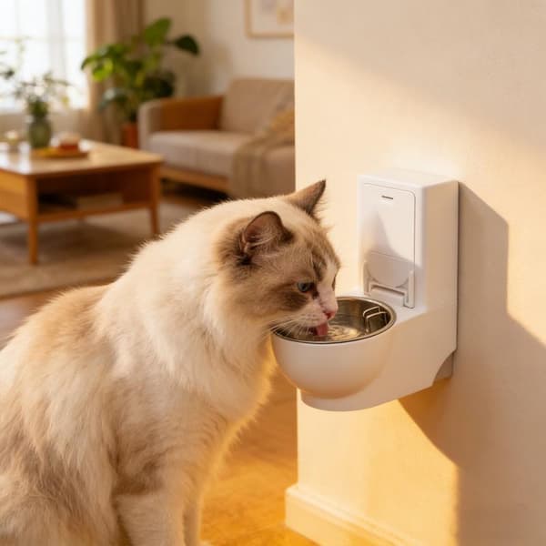 Kjæledyr vanndispenser Morsom simulering Closestool vanndispenser C