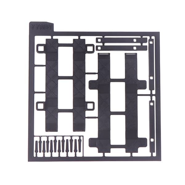 1Set Dubbeldäckad Fordonsparkeringsram Modell För 1/64 Billeksak S A2