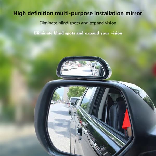 Justerbart vidvinkel sidespeil for bil, blindsone C 1PCS