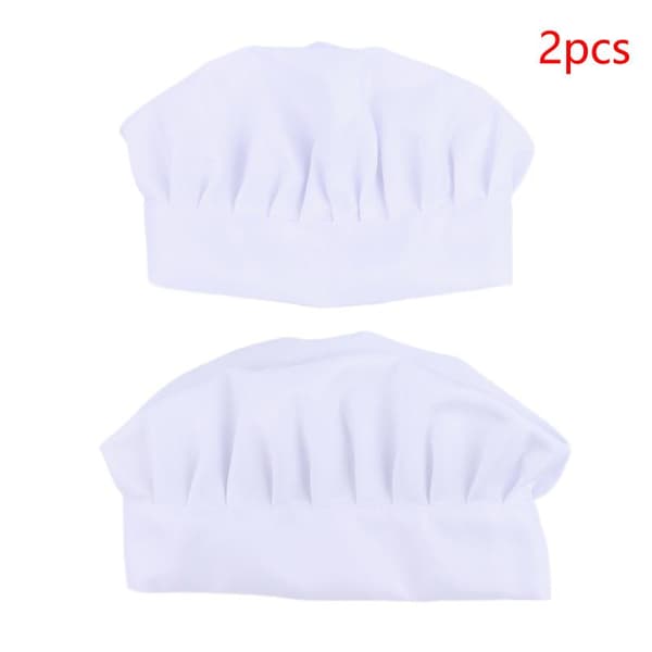 1/2/3 st kockmössor för vuxna, justerbar elastisk bagarmössa för K 2Pcs