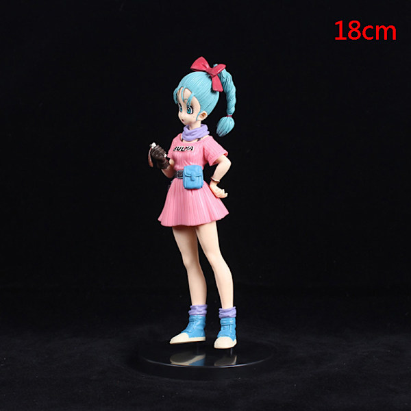 Høykvalitets Dragon Ball Figur Anime Bulma PVC Figur Leker Act