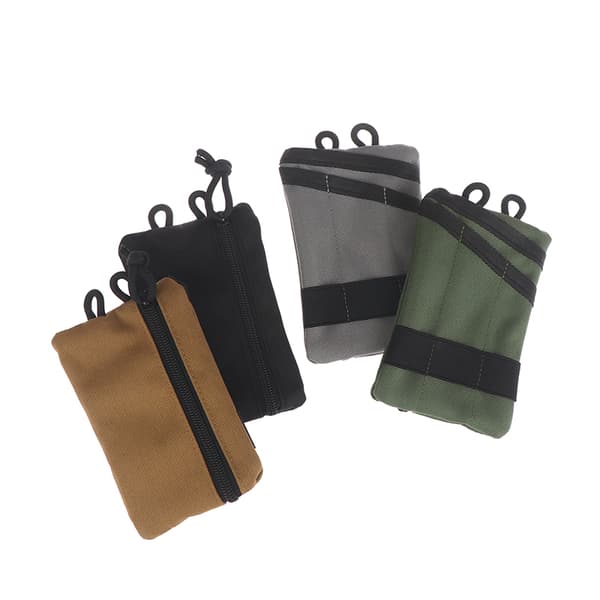 Mini EDC-veske, diverseveske, multifunksjonell oppbevaringsveske Gray