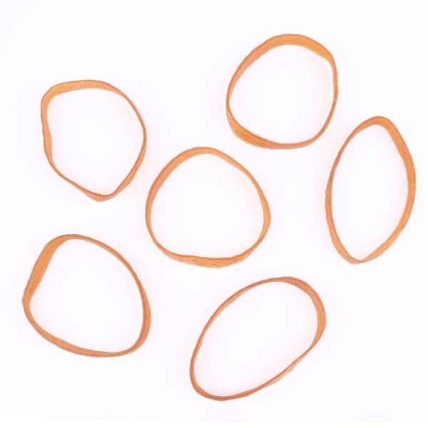 Breddat elastiskt band Multifunktionella gula gummiband 6 cm Stor S A