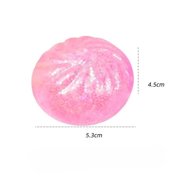 Glitter Mochi: Realistisk Dampbolle Stressavlastning A1 Random 1PC