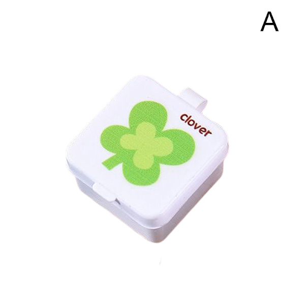 1/4 kpl Mini Neliömäinen Kannettava Kastikkepullo Bento-Pullotusastia 4Pcs