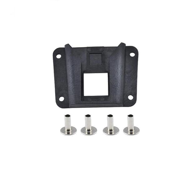Bärarblockadapter med skruvar fällbar cykelväskafäste fram with screws