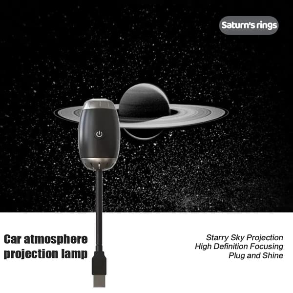 Atmosfärsprojektion Bil Ambient Ljus Stor Räckviddsprojektion B