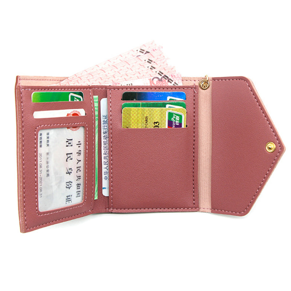Kvinder tegnebog mode kortholder Lille tegnebog PU læder Blue b9f3 | Blue |  Fyndiq