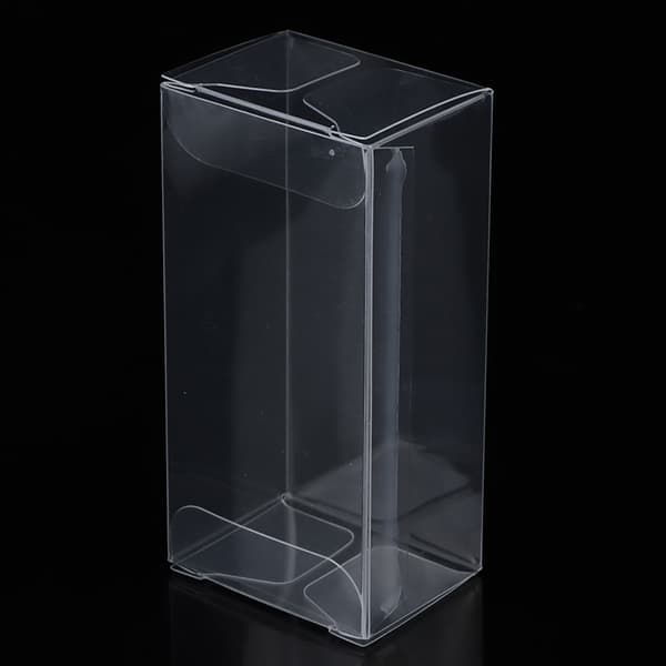 20 st modellbilsleksak displaylåda för 1:64 transparent PVC-förvaring Transparent