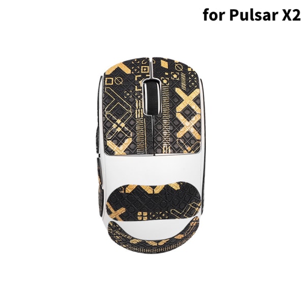 Sklisikker museklistremerke for Pulsar Xlite X2/X2 MINI Mouse Grip T A9