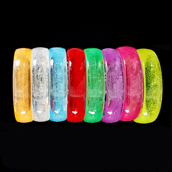 LED lysende armbånd 7 farve lys boble flash armbånd Runni F