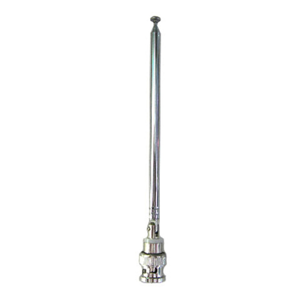 FM-radioantenne BNC-stik Teleskopantenne 0,7m Rustfri