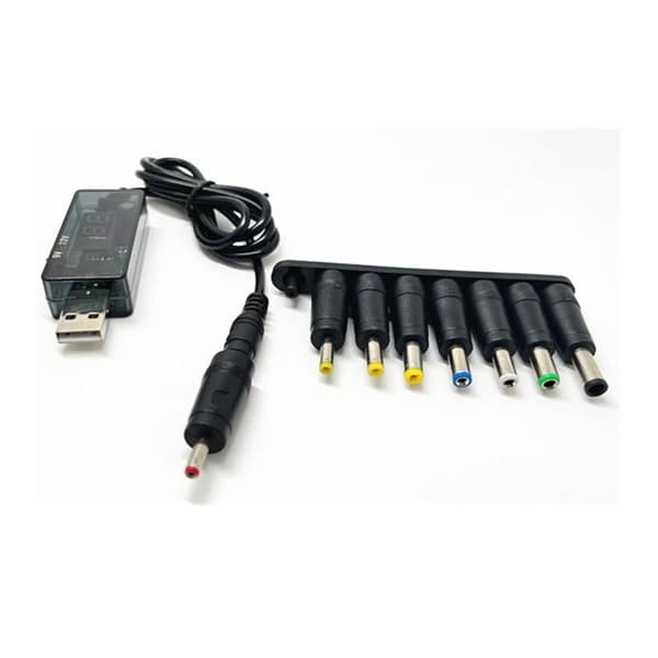 USB-tehostinmuunnin DC 5V - 9V 12V Step Up -muunninkaapeli 3.5
