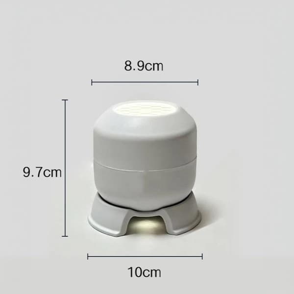 LED Ocean Projektor Lys 360° Roterende Dynamisk Natlys USB A9