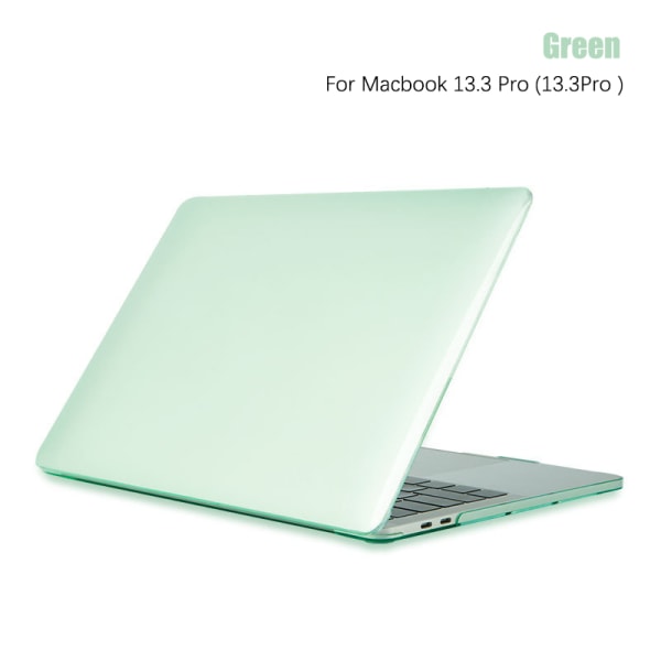 Hard Shell Laptop Deksel For Book New Chip M1 Air 13 Pro 13 For b Green A2