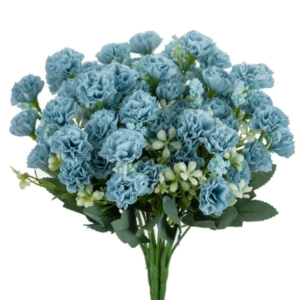 Tekokukka neilikkakimppu kestävä kukka kotiin Blue