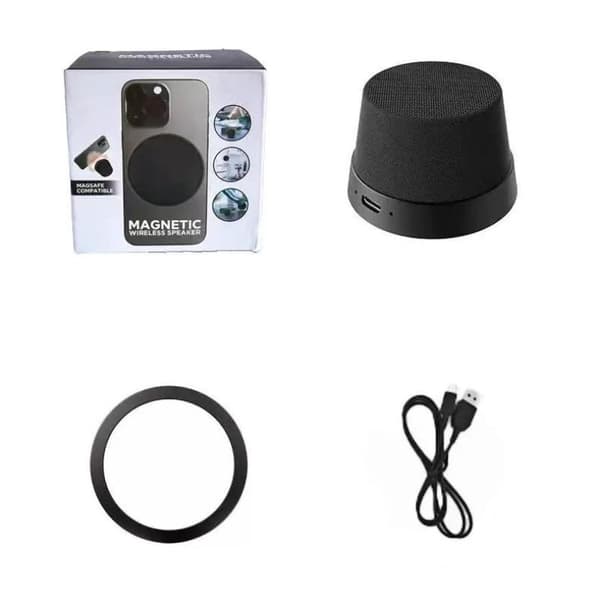 1 sæt mini trådløs Bluetooth-højttaler med stærk magnet A1