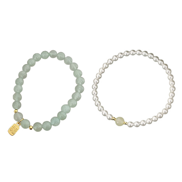 Fashion Pearl beaded armbånd Vintage stil armbånd smykker A