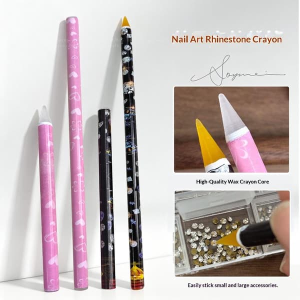 Neglekunst Dotting Crayon Rhinestone Picker Kontaktløs Opptak T 2