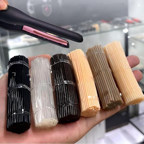 20g Nano Keratin Hårforlænger Limstifter Keratin Hårbinding Coffee