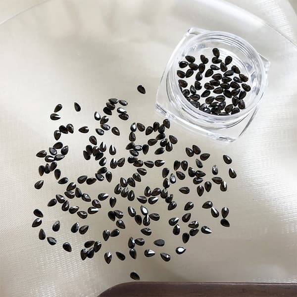 Nageldekoreringskit Små Berlocker Mini Droppformade Strass 2