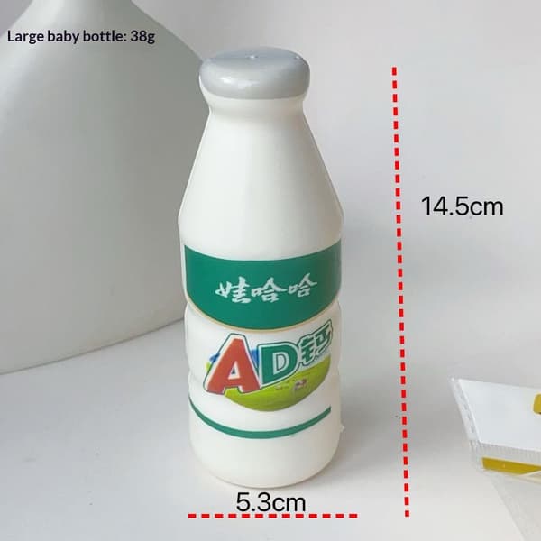 AD Calcium Mælkeformede Squishy Legetøj Blødt Langsomt Stigende Til Nosta A2 S