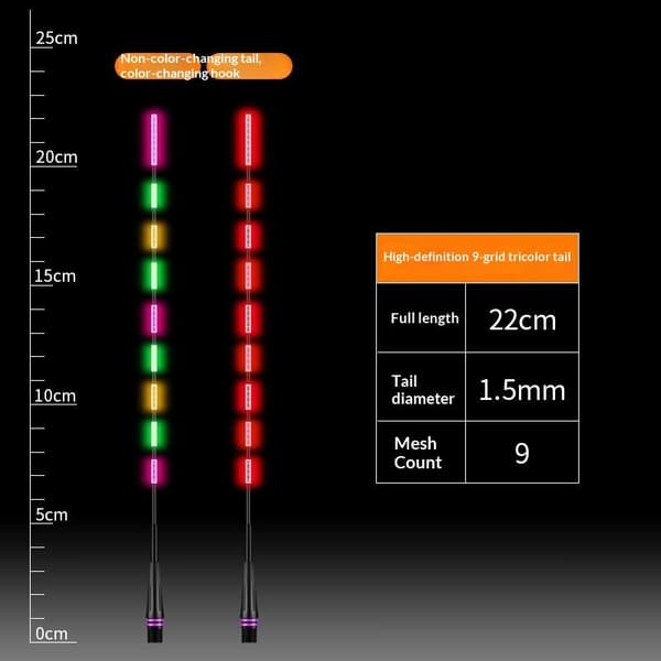 Supersterk LED Smart Float Ultra Sensitive Topp Lysende Elekt G