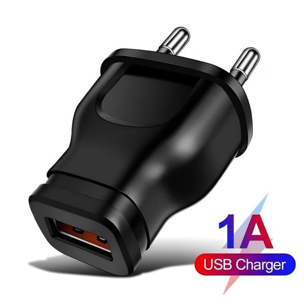 Mobiltelefonopladere AC 5V 1A USB-oplader Mini Strømadapter U A1