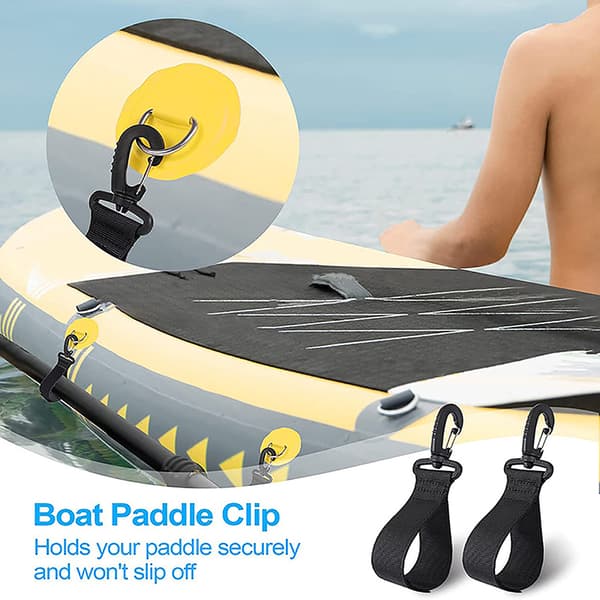 2 kpl Double Pack Kayak Paddle Magic -solkihihnaklipsi Sup P:lle 2pcs