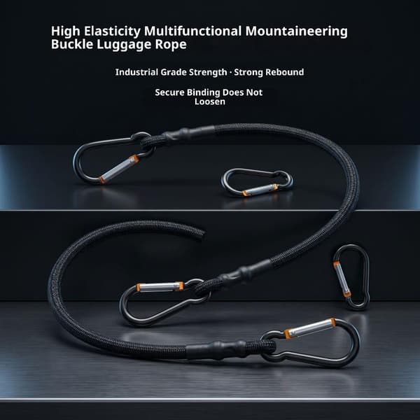 Rejsebagage pakkesnore Bagage pakkesnore Elastisk bindebånd 36inch