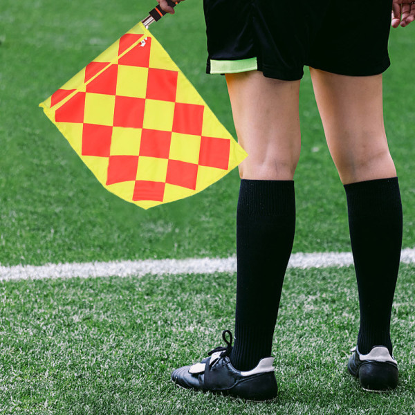 2kpl/ set World Soccer Refere Flag Fair Play Sport Match Footba A