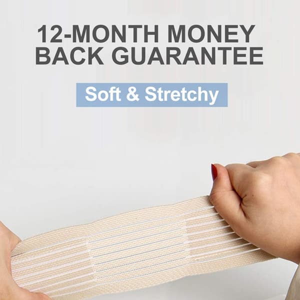 Peritoneal dialysebelte, pustende netting, rørpleie, justerbar P Beige L