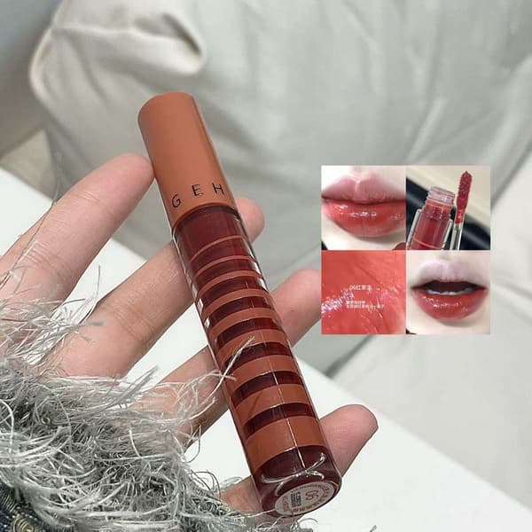 Flydende Lip Gloss Makeup Spejl Shimmer Jelly Lip Glaze Læbestift A2