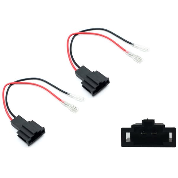 1/2 STK Bilhøjttaleradapterstik Erstatning til A1 A3 A4 A5 A6 1pcs
