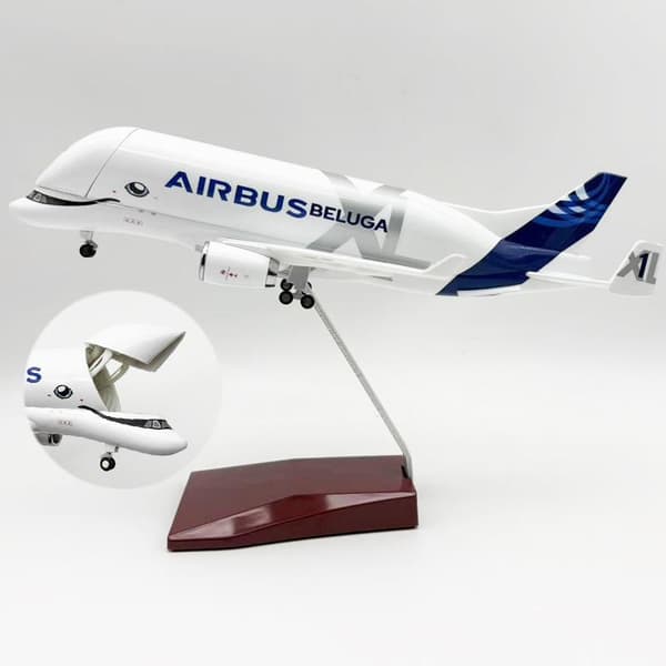 1 set A330 Beluga Airways flygplan 30cm 1:180 skala flygplan mig