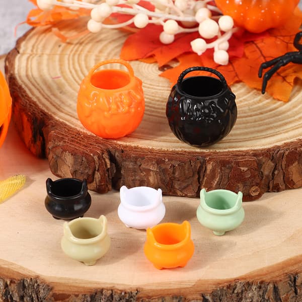2 kpl Halloween Mini Kattila Mini Halloween Karkki Buc A6