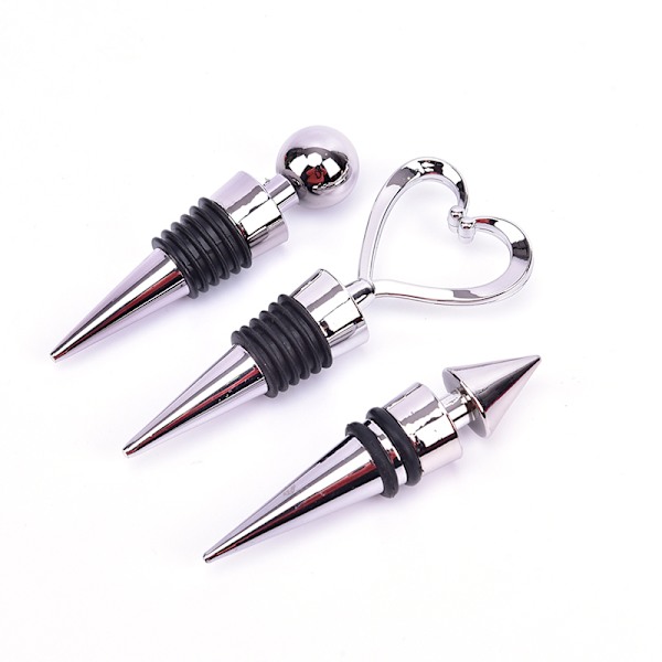 Flaskepropp Elegant vinlagring Twist Cap Plug Gjenbrukbar Vac round head