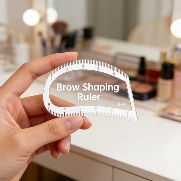 Microblading Brynkartleggingslinjal Rask Brynforming Designmåling