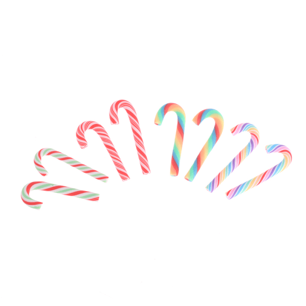 5 stk julepynt miniatyrdukkehus e Candy Cane Craf A1