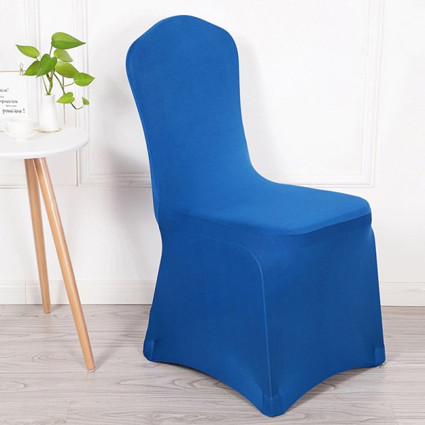 1 stk bryllupsstoltrekk polyester stretch slipcover party univ White