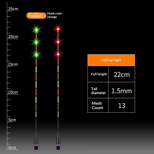 Supersterk LED Smart Float Ultra Sensitive Topp Lysende Elekt F