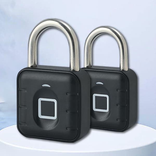 Smart biometriskt fingeravtryck Smart dörrlås Nyckellöst snabbupplåsning Password Lock