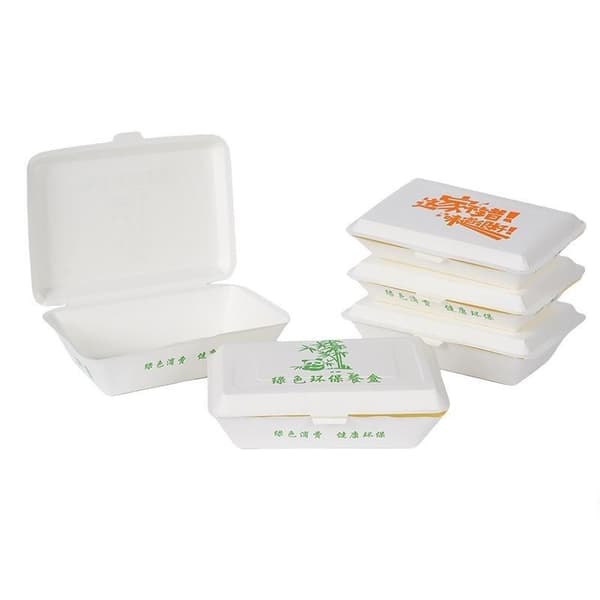 50 stk engangs papirbeholder takeaway lunsjboks tykk papir A2