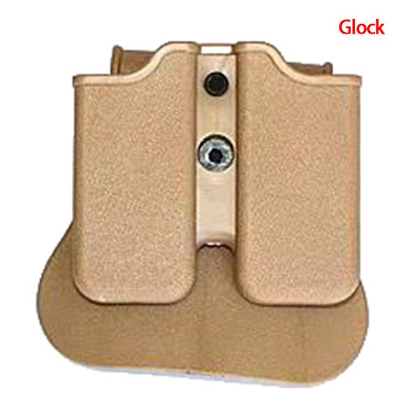 Taktiske 9 mm doble magasinposer for Glock 1911 Holster Ma black for Glock