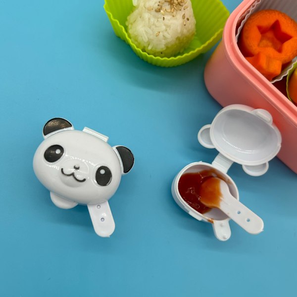 2 st Mini kryddflaska Salladsdressing Ketchup Burkflaska 2pcs/set