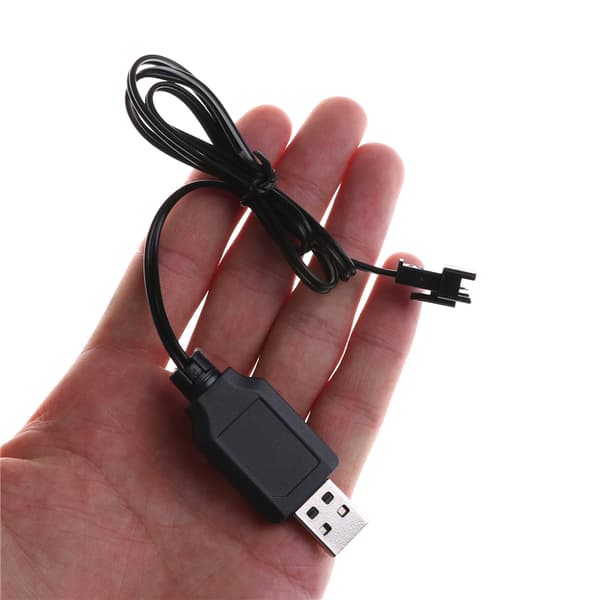 DC 3,6V-7,2V RC batteripaket USB -laddaradapter 3.6V