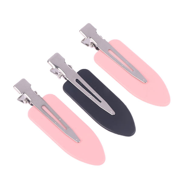 10 stk/sett No Bend Sømløse hårklips Makeup Clip Vask ansikt White
