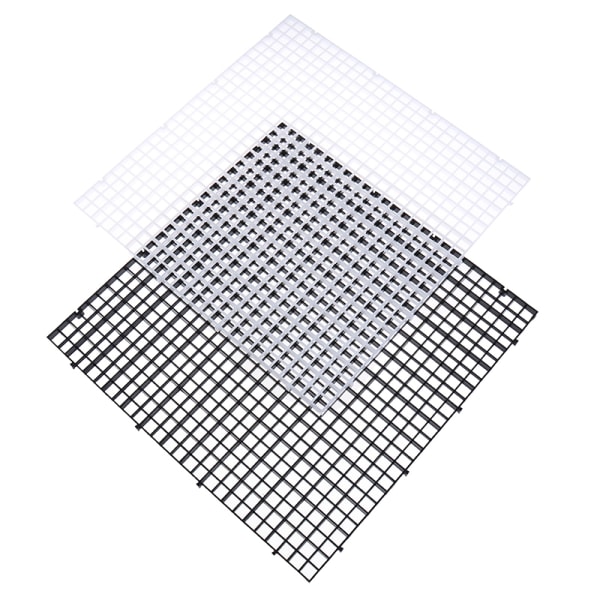 Aquarium Fish Tank Isolasjon Divider Filter Patition Board Net White