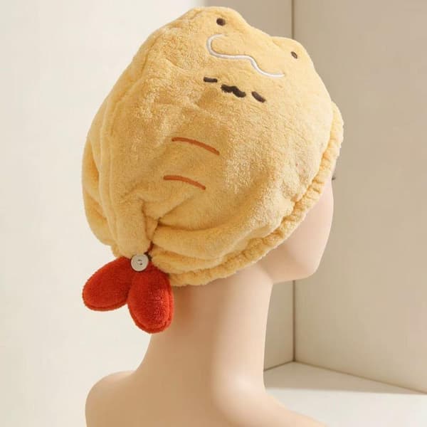 Kvinders hurtigtørrende absorberende fortykket e Fried Shrimp Broderet