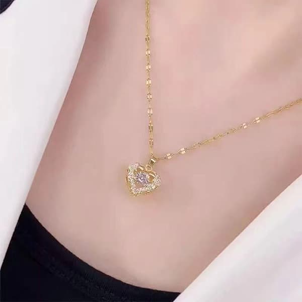Love Soul Dynamic Ocean Heart Silver